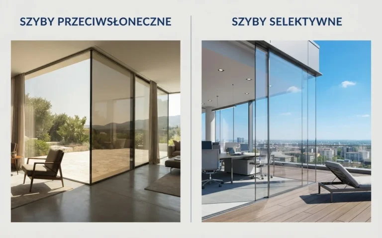 Szyby przeciwsłoneczne i selektywne – jak działają nowoczesne pakiety szybowe?